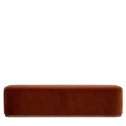 Ottomana Cassio Red di Ciarmoli Queda Studio