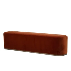Ottomana Cassio Red di Ciarmoli Queda Studio