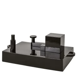 Paesaggi Scultura rettangolare nera di Nathalie Du Pasquier