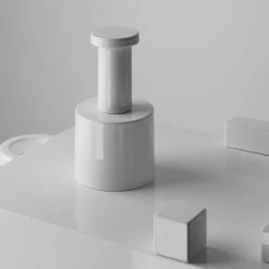 Paesaggi Scultura rettangolare bianca di Nathalie Du Pasquier