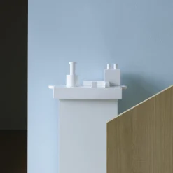 Paesaggi Scultura rettangolare bianca di Nathalie Du Pasquier