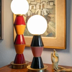 Palm Lampada da tavolo ridotta a tre elementi