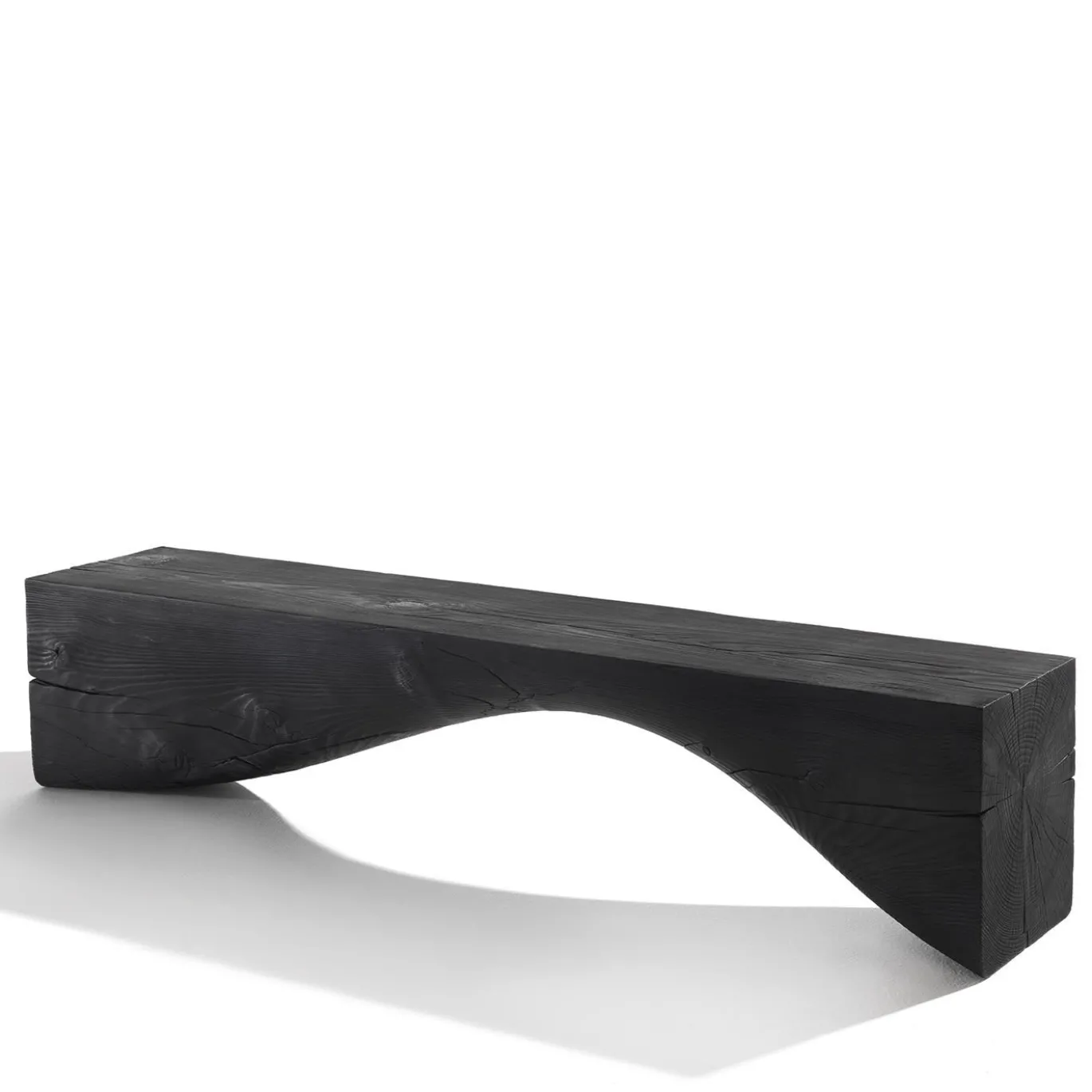 Panca Curve in Cedro Nero Vulcano di Brodie Neill