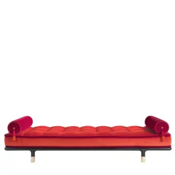 Panca Dormeuse Woodstock Rossa