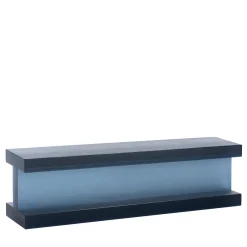 Panca H in Resina Blu