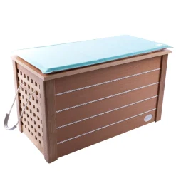 Panca porta scarpe turchese