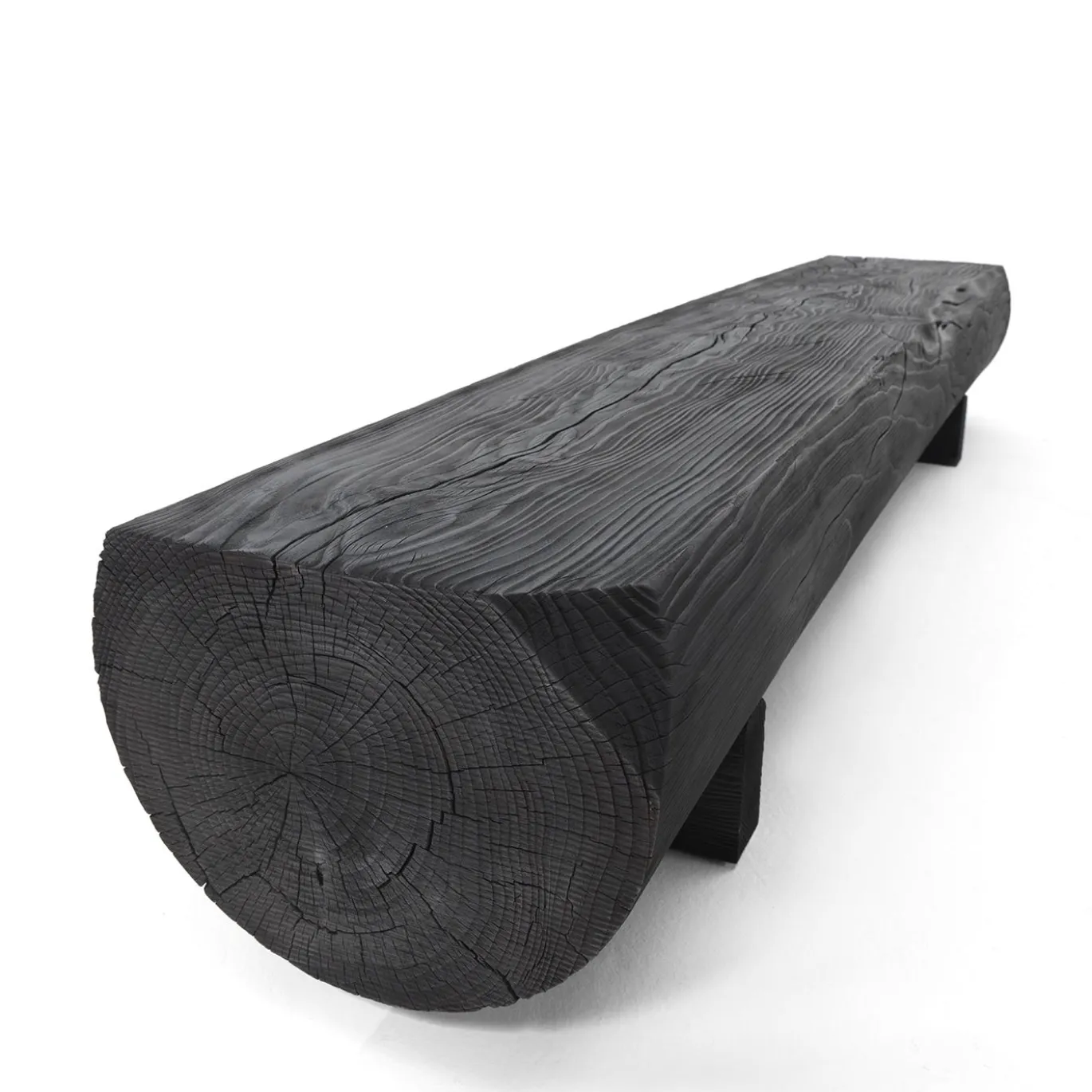 Panca Pure in legno massello di cedro vulcano
