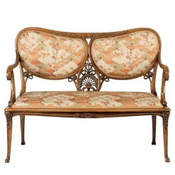 Panchina francese Liberty arancione