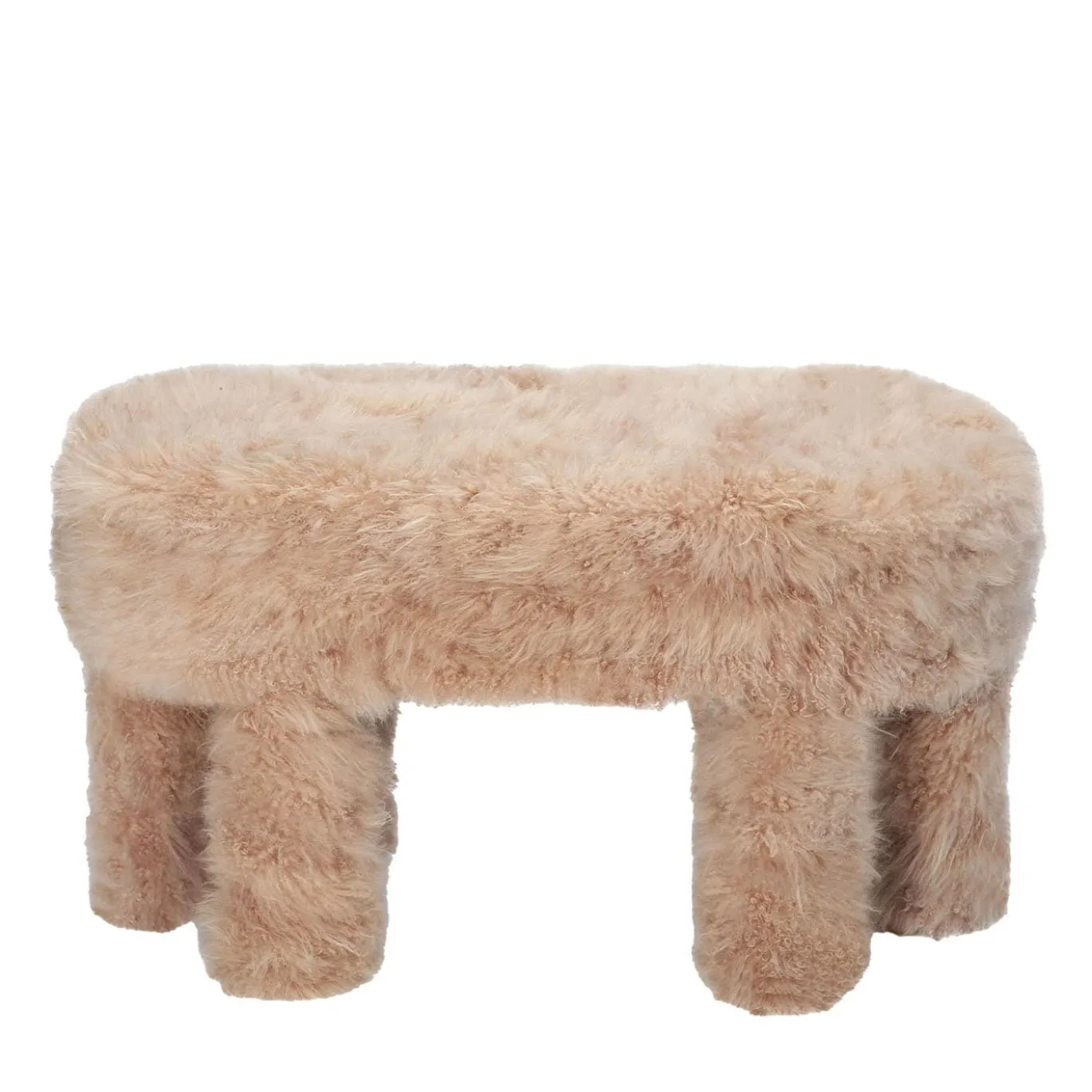 Panchina in cashmere beige