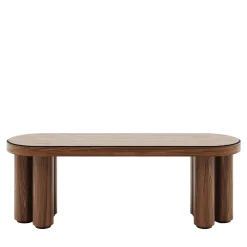 Panchina in legno di quercia Roma