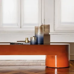 Panchina Lazy-O Brown di Dainelli Studio