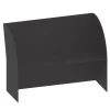 Panchina per esterni in alluminio nero Coimbra 02
