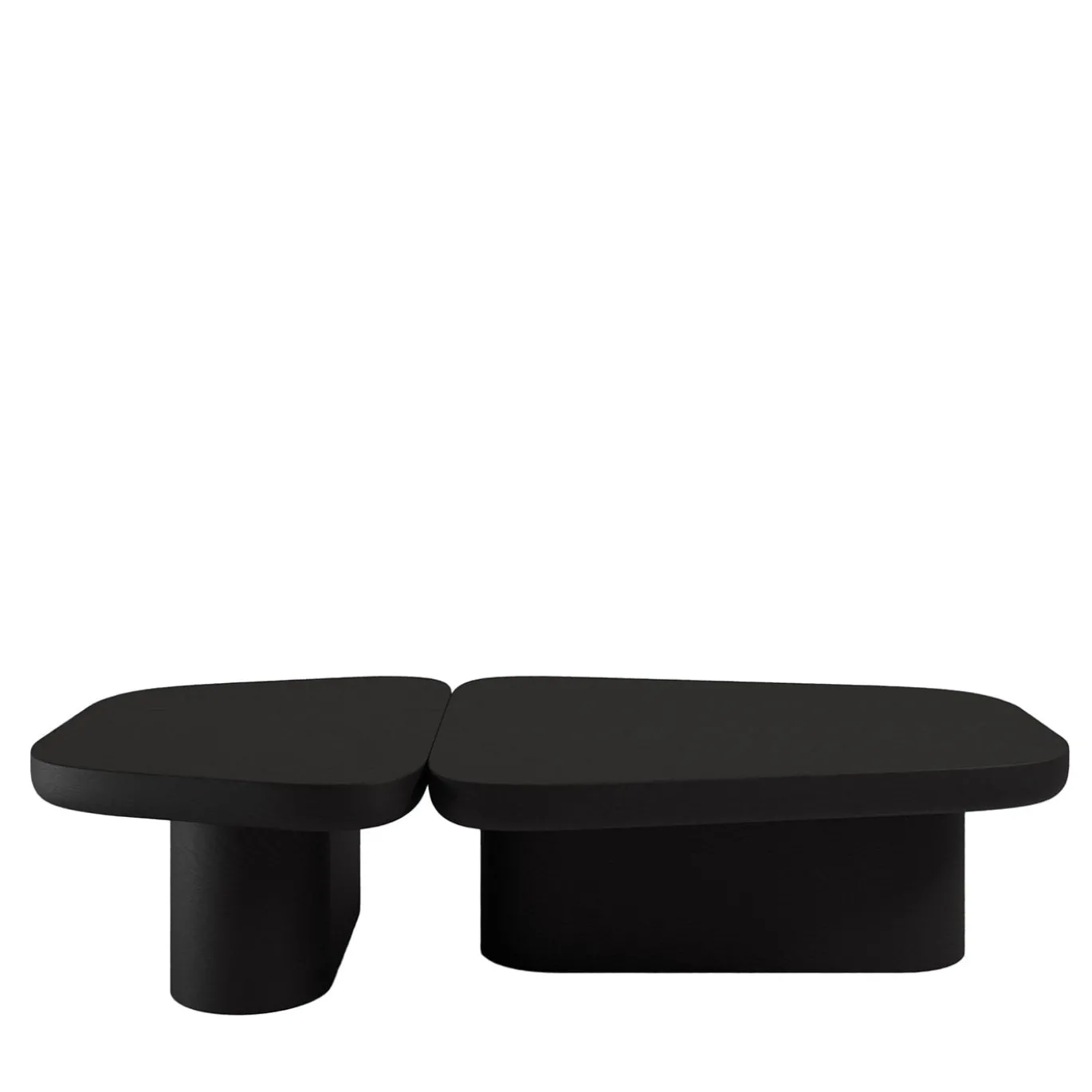 Pangea Dark Stained Walnut Coffee Table