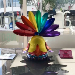 Pavone Scultura in edizione limitata di Antonio Aricò
