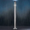 21515/P-C Lampada da terra in argento