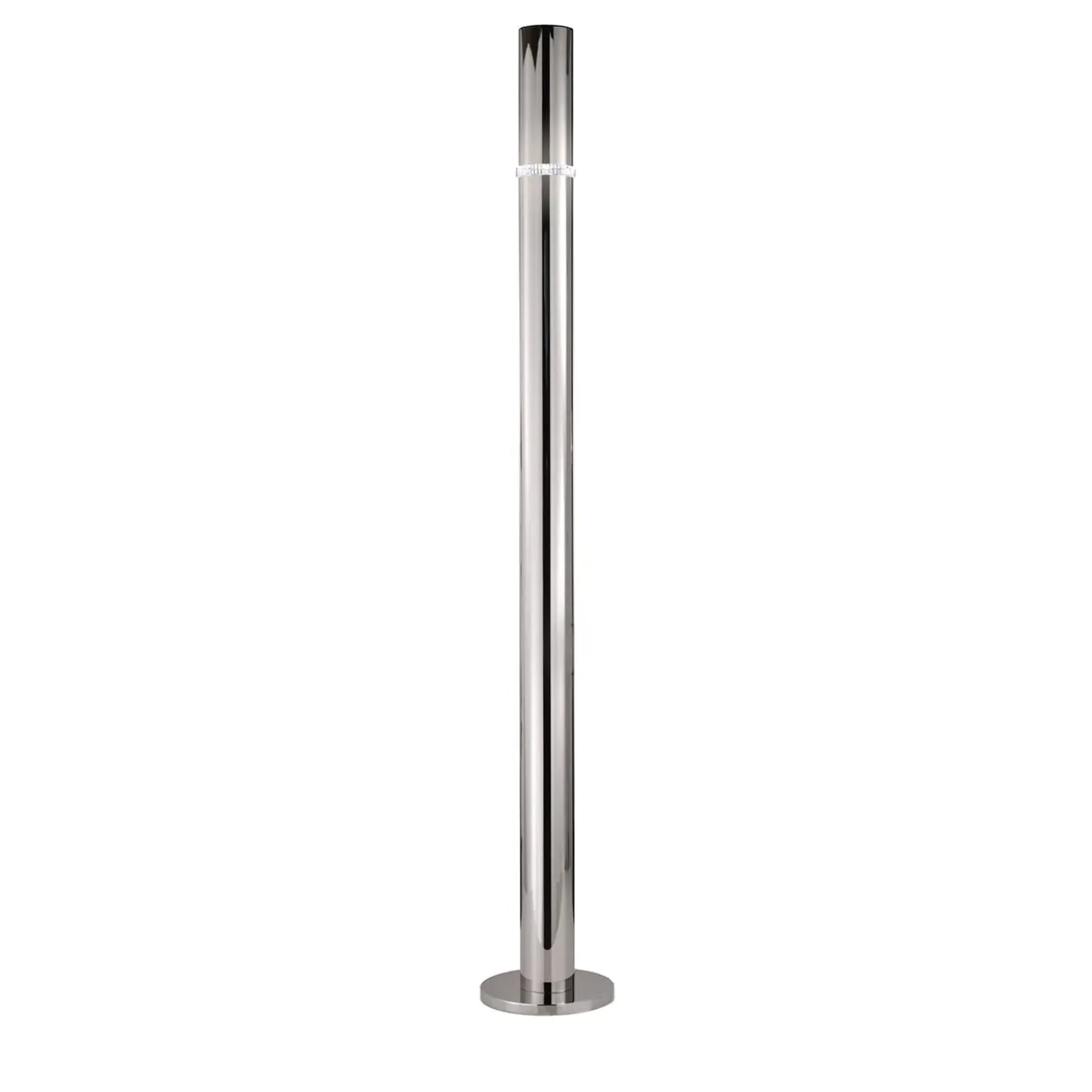 21515/P-C Lampada da terra in argento