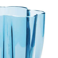 Petalo Vaso piccolo blu profondo