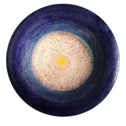 Piastra a muro blu
