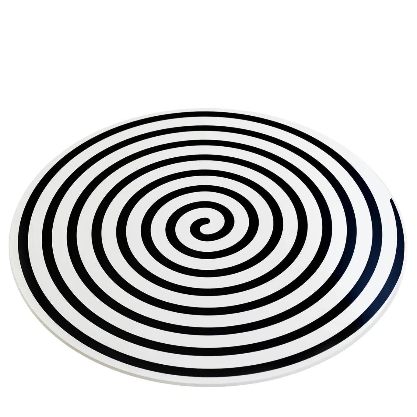 Piatti girevoli Polidor in bianco e nero di Elena Cutolo
