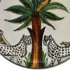 Piatto Decorativo Giardini Reali in Ceramica