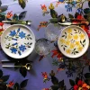 Piatto Decorativo I Fiori Blu