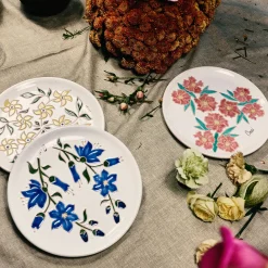Piatto Decorativo I Fiori Blu