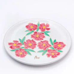 Piatto Decorativo I Fiori Rosa