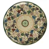 Piatto Decorativo in Ceramica Policroma con Motivo Rinascimentale #1