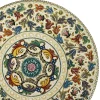 Piatto Decorativo in Ceramica Policroma con Motivi Rinascimentali #2