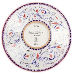 Piatto decorativo rotondo Moorish Gold
