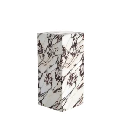 Piedistallo Bloc in marmo Calacatta viola by Martage Collection