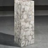 Piedistallo Totem Agata Cristallo