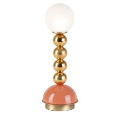 PINS lampada da tavolo piccola arancione