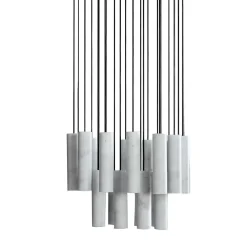 Plafoniera lampadario Silo di David Lopez Quincoces