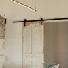 Plafoniera Stecca in Ottone con Finitura Dorata