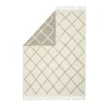 Plaid Doucle-Face in Lana Merino Con Motivo Jacquard Verde