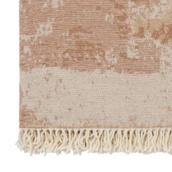 Plaid in lana beige jacquard con motivo stucco