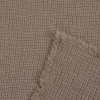 Plaid Intrecci in cotone color nocciola