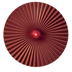 Plissè 30 Sconce rosse di Daniela Puppa