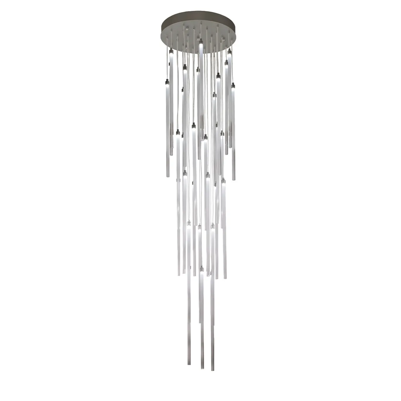 21508/PL30 Lampadario d'argento