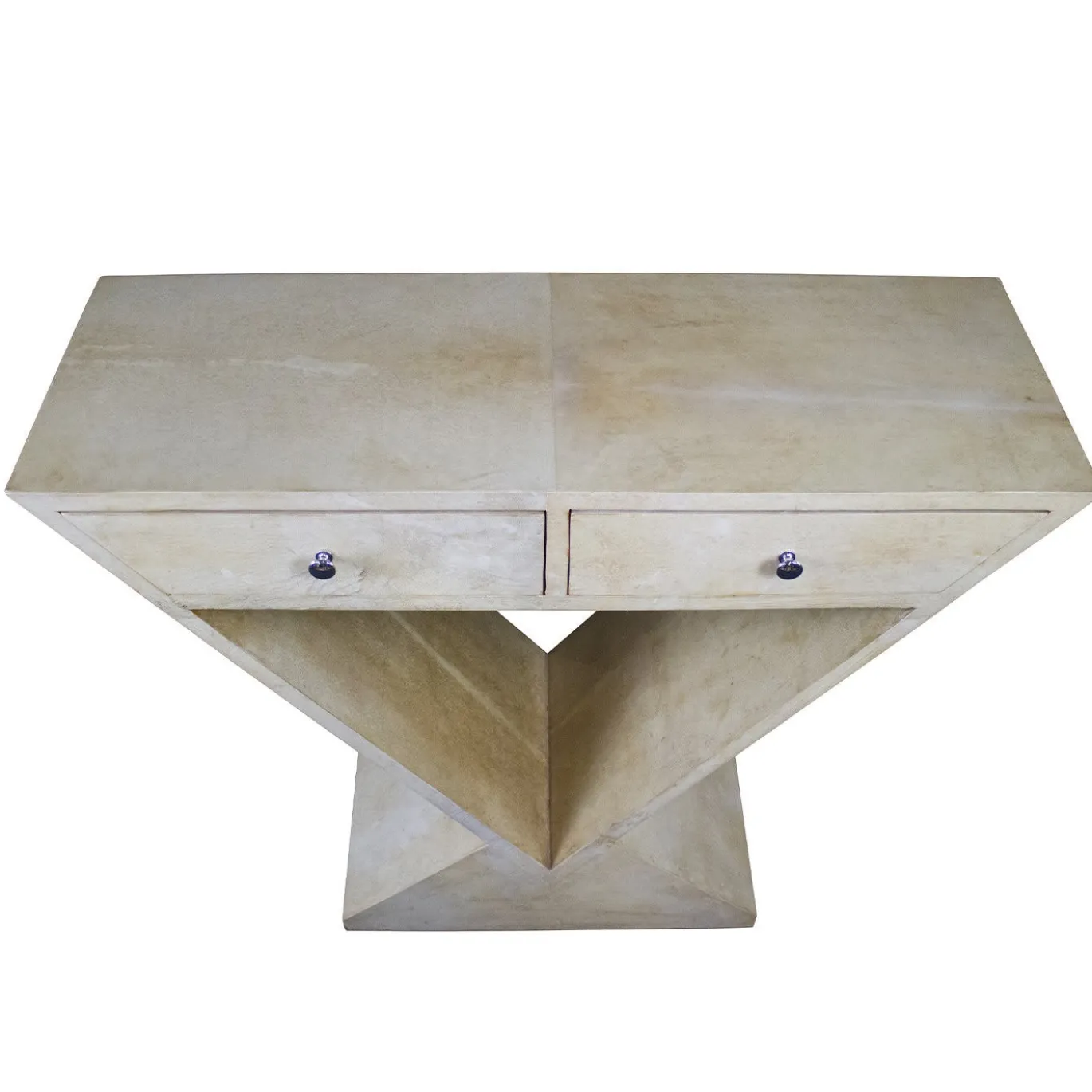 PLM-0080 Console in pergamena avorio