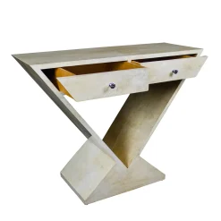 PLM-0080 Console in pergamena avorio