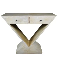 PLM-0080 Console in pergamena avorio