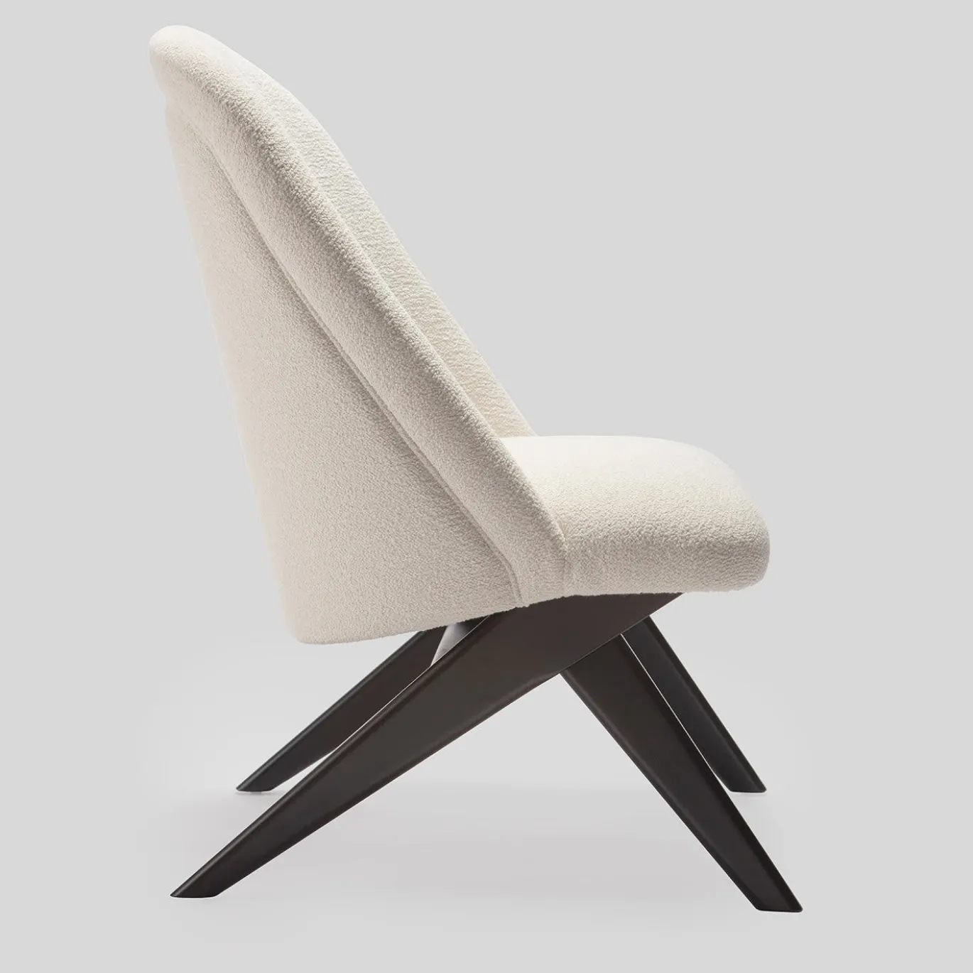 Poltrona alta Macao White di Studio Livoni