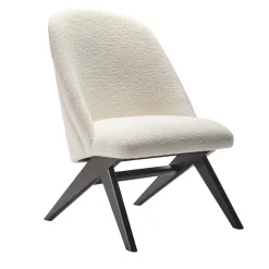 Poltrona alta Macao White di Studio Livoni
