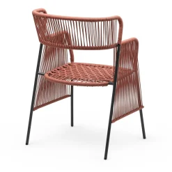 Poltrona Altana SP grigio e rosa di Antonio De Marco