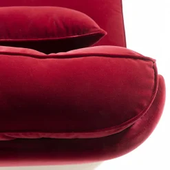 Poltrona Altieri rosso magenta