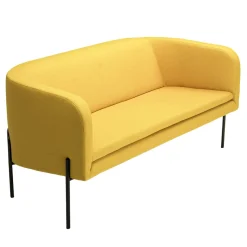 Poltrona a 2 posti Laetitia Yellow di Fabio Fantolino