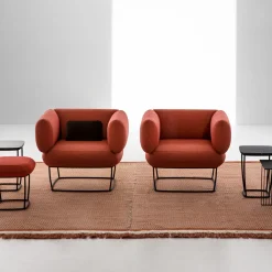 Poltrona Bernard Orange Small