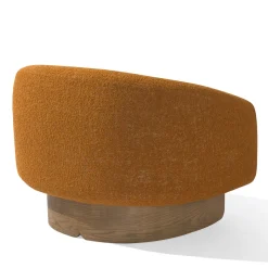 Poltrona Betty in Boucl� Arancione